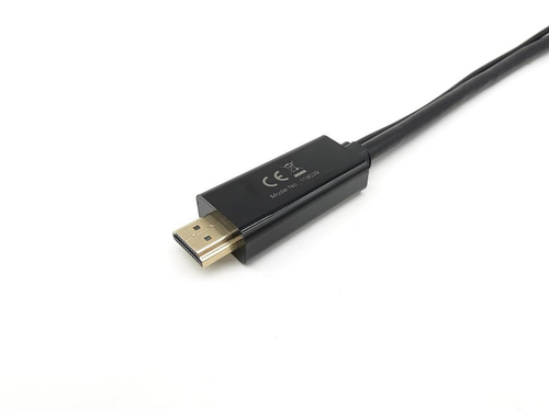 Equip HDMI Adapter Displayport St/Bu 0.15m 4K/60Hz zwart, afbeelding 4
