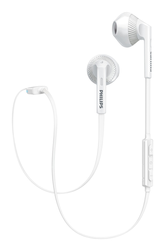 Philips SHB5250WT/27 headphones/headset Wireless In-ear Calls/Music Bluetooth White