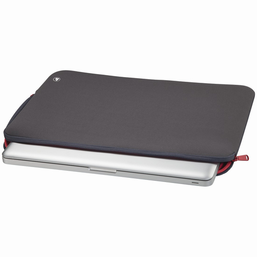 Hama Laptop-sleeve Neoprene, schermgrootte tot 40 cm (15,6) Laptop sleeve Grijs, afbeelding 2