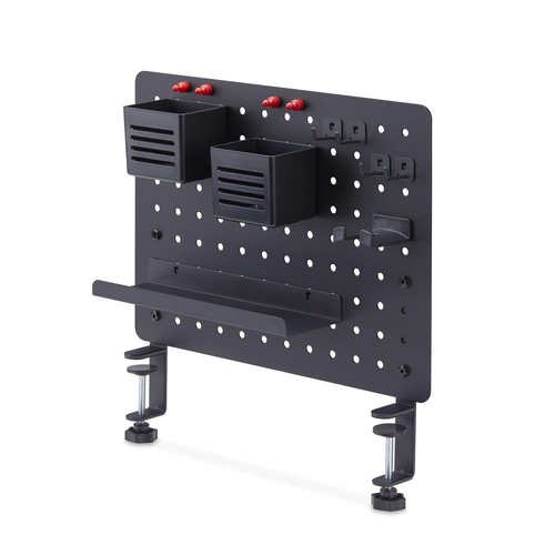 CLAMP-ON PEGBOARD ORGANIZER -