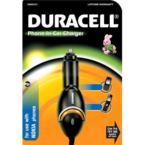 Duracell DMDC01 mobile device charger Mobile phone Black Cigar lighter Auto
