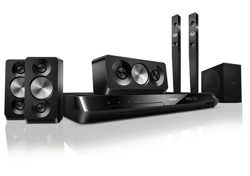 Philips HTS5543/93 home cinema system 5.1 channels