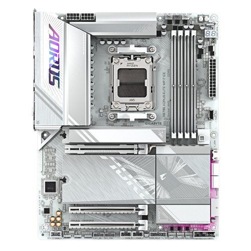 GIGABYTE X870E AORUS ELITE WIFI7 ICE moederbord, afbeelding 2