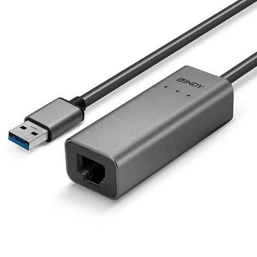 Lindy 43313 tussenstuk voor kabels USB-A RJ-45 Zilver, afbeelding 5