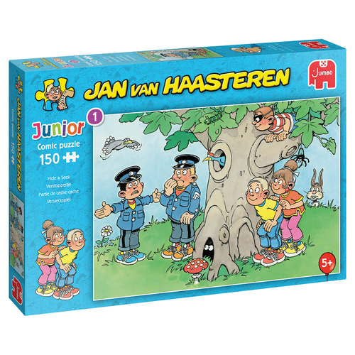 Jan van Haasteren Junior Hide & Seek 150 pcs Pusle 150 tk Koomiksid