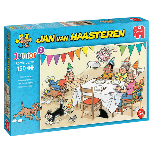 Jan van Haasteren Junior Birthday Party 150 pcs Pusle 150 tk Koomiksid