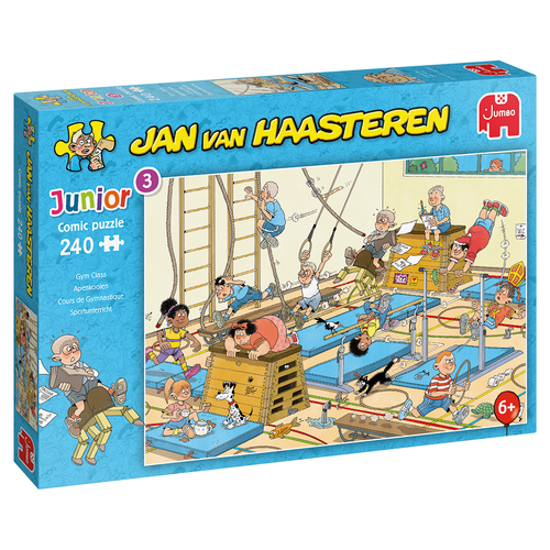 Jan van Haasteren Junior Gym Class 240 pcs Pusle 240 tk Koomiksid