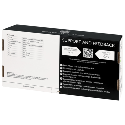 ARCTIC X1-3D - Monitorarm, afbeelding 9