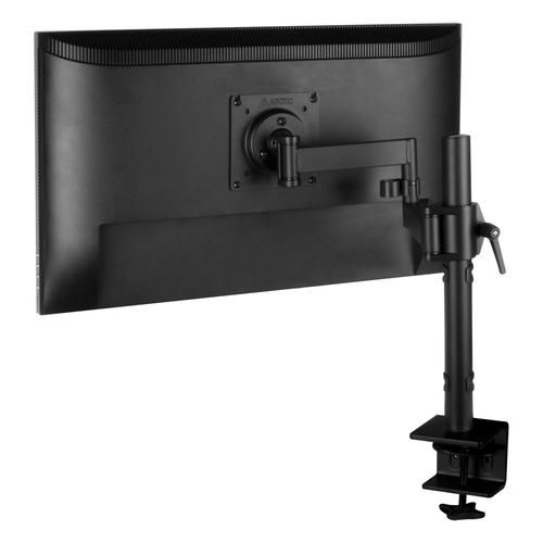 ARCTIC X1 – Monitorarm – 27–43″/49″ ultrawide – VESA 75/100 – max 10 kg – kantelbaar ±15° – 180° zwenk – 360° rotatie – bureauklem – kabelbeheer –, afbeelding 2