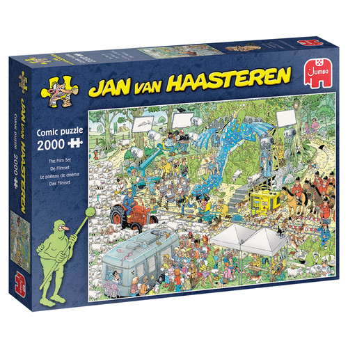Jan van Haasteren The Film Set 2000 pcs Pusle 2000 tk