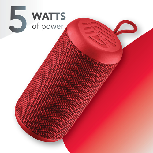 Music Sound BLUETOOTH SPEAKER MS VERTICAL RED – image 2