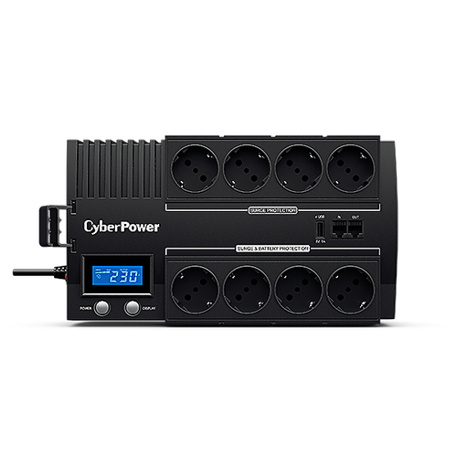USV CyberPower UPS  700VA BR700ELCD 390VA, W, 4+4 Outlet Schuko, afbeelding 2