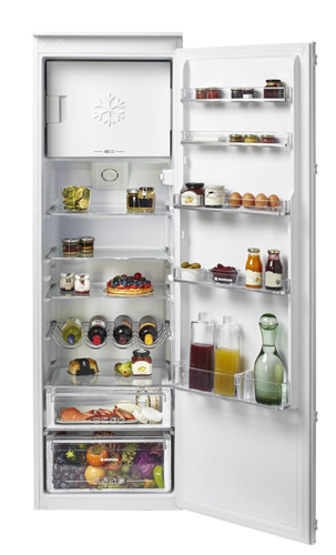 Hoover H-FRIDGE 700 HBOD 174/N combi-fridge Built-in 286 L E White