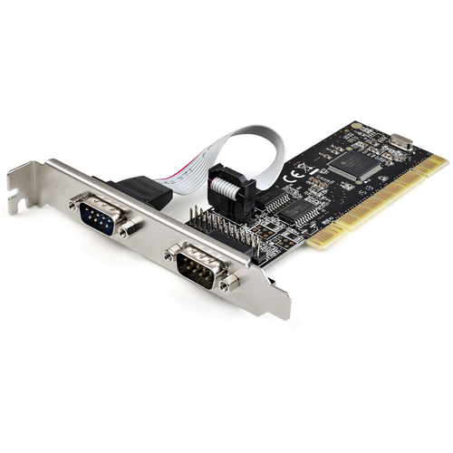 SERIAL/PARALLEL PCI CARD WITH DUAL SERIAL RS232 PORTS (DB9) & 1X PARALLEL LPT PO