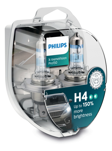 Philips X-tremeVision Plus 12342XVPS2 auto spuldze H1 60 W Halogēns