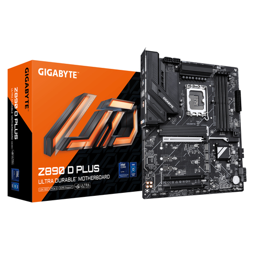 GIGABYTE Z890 D PLUS moederbord Intel Z890 LGA 1851 (Socket V1) ATX