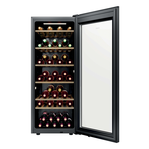 Candy DiVino CNWQ4G84G1 Compressor wine cooler Freestanding Black 84 bottle(s) – image 2