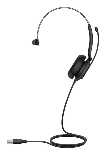 Yealink UH35 Mono Teams Гарнитура Проводная Оголовье Офис/колл-центр USB тип-A Черный