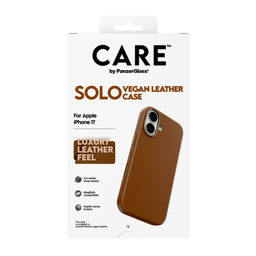PanzerGlass CARE™ by PanzerGlass® Solo Case Brown iPhone 17 – image 3