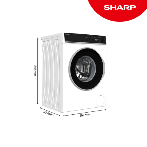 Sharp ES-NFA814BW1NA-EN washing machine Front-load – image 2