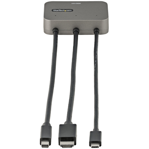 StarTech.com 3-in-1 Multiport naar HDMI Adapter - 4K 60Hz USB-C, HDMI of Mini DisplayPort naar HDMI Converter, afbeelding 4