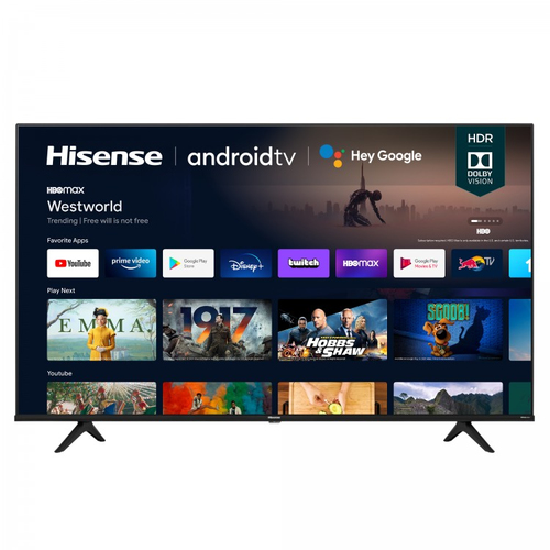 TV  Hisense 43A6GV, 43 pulgadas, LED 4K UHD, 3840 x 2160 Pixeles 43A6GV 43A6GVEAN 6942147470695UPC 888143010960 - 43A6GV