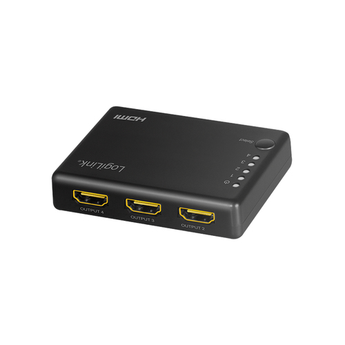 LogiLink HD0036 video splitter HDMI 4x HDMI, afbeelding 2