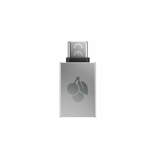 CHERRY 61710036 tussenstuk voor kabels USB-A USB-C Zilver, afbeelding 3