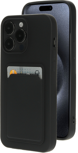 Stevige TPU Case met Kaarthouder en shockproof randen Ontdek de ultieme bescherming voor je smartphone met de TPU Case met Kaarthouder van Mobiparts.