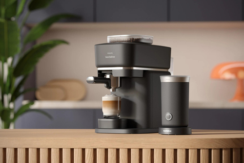 Philips Baristina Melkopschuimer Zwart, afbeelding 2