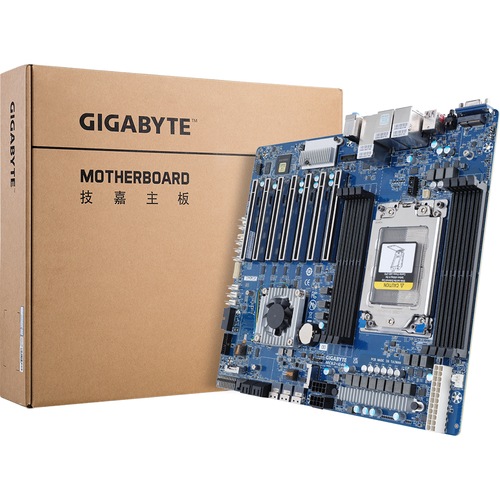 Gigabyte MC62-G40. Processor manufacturer: AMD, Processor socket: Socket sWRX8, Compatible processor series: AMD Ryzen Thr
