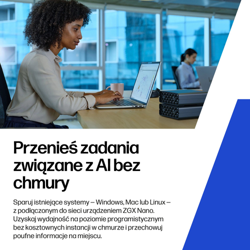 HP Inc. Stacja ZGX Nano G1n AI Nvidia GB10 1TB/128GB         CZ9K1ET