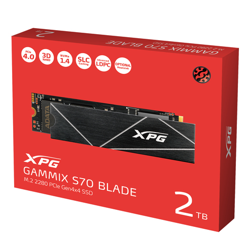 Adata Xpg Gammix S70 Blade 2TB M.2 2280 NVMe PCIe 4.0 SSD - image 6