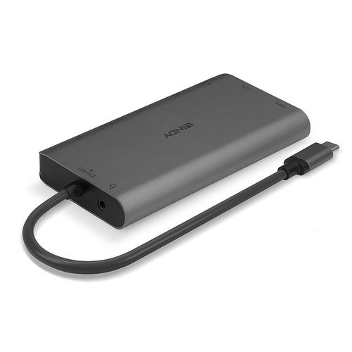 Lindy USB 3.2 Type C Mini Dock 4K HDMI&DP PD 3.0 100W USB 3.2, afbeelding 3