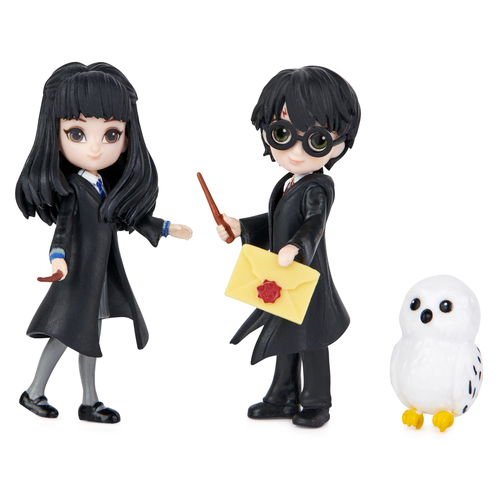 Spin Master Wizarding World: Harry Potter - Magical Minis Harry Potter and Cho Chang speelfiguur, afbeelding 4
