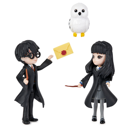 Spin Master Wizarding World: Harry Potter - Magical Minis Harry Potter and Cho Chang speelfiguur, afbeelding 3