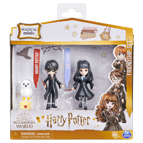 Spin Master Wizarding World: Harry Potter - Magical Minis Harry Potter and Cho Chang speelfiguur, afbeelding 2