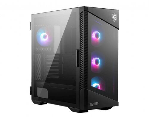 MPG VELOX 100R GABINETE MSI VELOX 100R MEDIA TORRE CRISTAL TEMPLADO 4FANS ARGB SOPORTE RISER MPG VELOX 100R