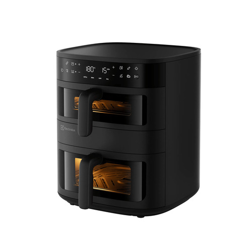 Electrolux EAFD11B Двойной 11 L Автономный 2700 W Аэрофритюрница с горячим воздухом Черный