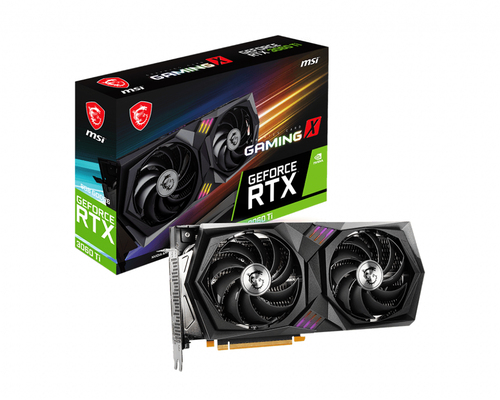 GPU MSI GEFORCE RTX 3060 TI GAMING X 8G LHR GDDR6 RTX 3060 TI GAMING X 8G LHR - RTX 3060 TI GAMING X 8G LHR