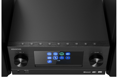 Kenwood M-9000 Stereo set Zwart, afbeelding 5