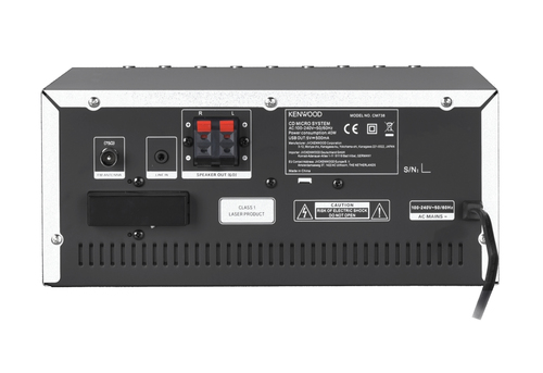 Kenwood M-9000 Stereo set Zilver, afbeelding 2