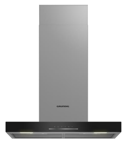 Grundig GDKP2464BBSC cooker hood Wall-mounted Stainless steel 425 m³/h