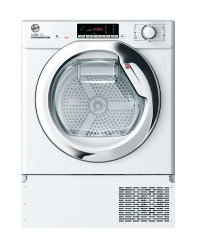 Hoover BHTDH7A1TCE WiFi-enabled Integrated 7 kg Heat Pump Tumble Dryer, White - image 1