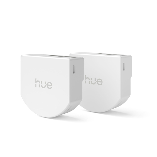 Philips Hue Bedrade Wandschakelaarmodule voor Slimme Lampen Duo Pack