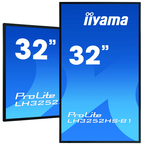 iiyama ProLite LH3252HS-B1 81,3 cm (32 Zoll) LCD Digital-Signage-Display - ARM Cortex A73 - 3 GB DDR4 SDRAM - 1920 x 1080 