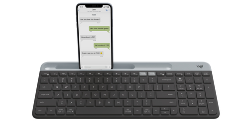 SLIM MULTI-DEVICE WRLS KEYBOARD K580-GRAPHITE MULTI 4