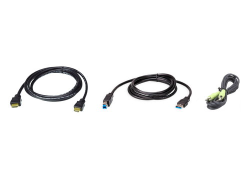 6INCH USB2.0 HDMI KVM CABLE - CS18208 / CS18216