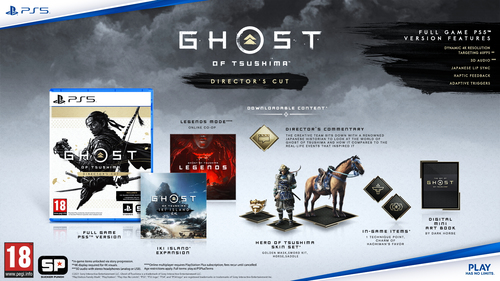 Playstation Ghost Of Tsushima Director's Cut - PS5 Game, New - image 2