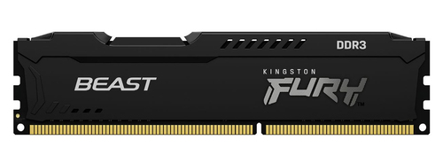 RAM FURY DIMM 16GB 1600MT/S  DDR3 CL10 KIT OF 2 BEAST BLACK - Kingston